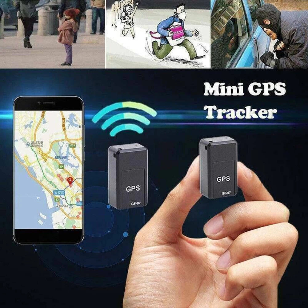 Mini Magnetic Real Time GPS Tracker for Cars, Children & Pets